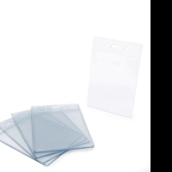 MICA PORTA GAFETE 55X87MM. MOD. CO-02V VERTICAL E.100 C.1000